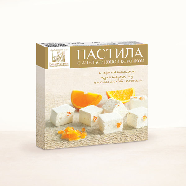 №2 Пастила 205г с апельсиновой корочкой  в Твери