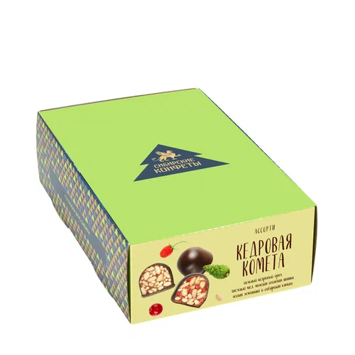  Кедровая комета Ассорти (9429) (классика, клюква, шишка, земляника), 540г   в Твери