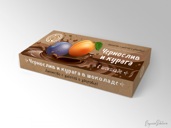 №2 Чернослив и курага в шоколаде, 220г в Твери