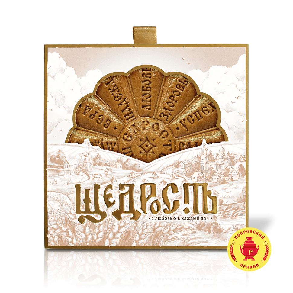  Пряник 700г "Щедрость" (в подарочной упаковке)  в Твери