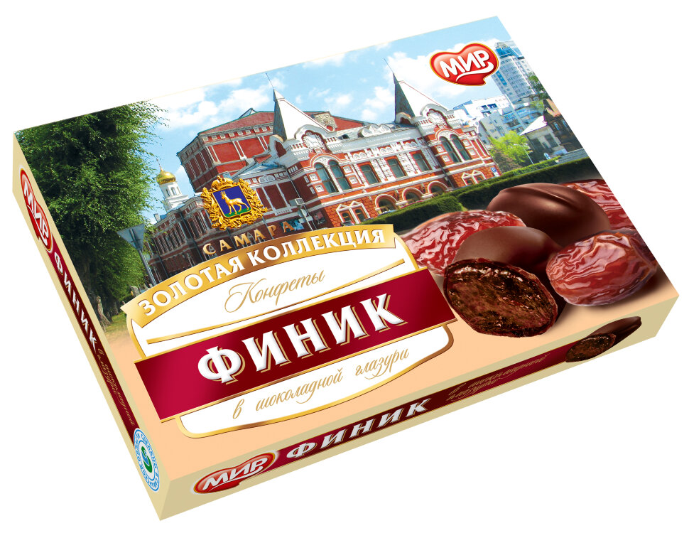  КФ МИР Финики в шоколадной глазури 160г  в Твери