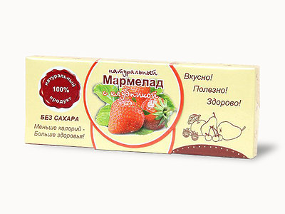 №2 Мармелад натуральный "Клубника" 140г в Твери