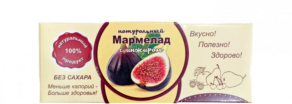  Мармелад натуральный "Инжир" 140г  в Твери