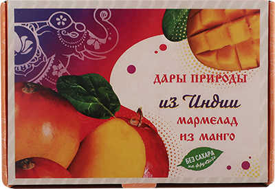 №2 Мармелад дары природы "Манго" 180г   в Твери