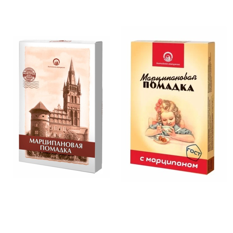  Балтийская жемчужина. Помадка Марципановая,150г (изображение на коробке в зависимости от наличия на складе) в Твери